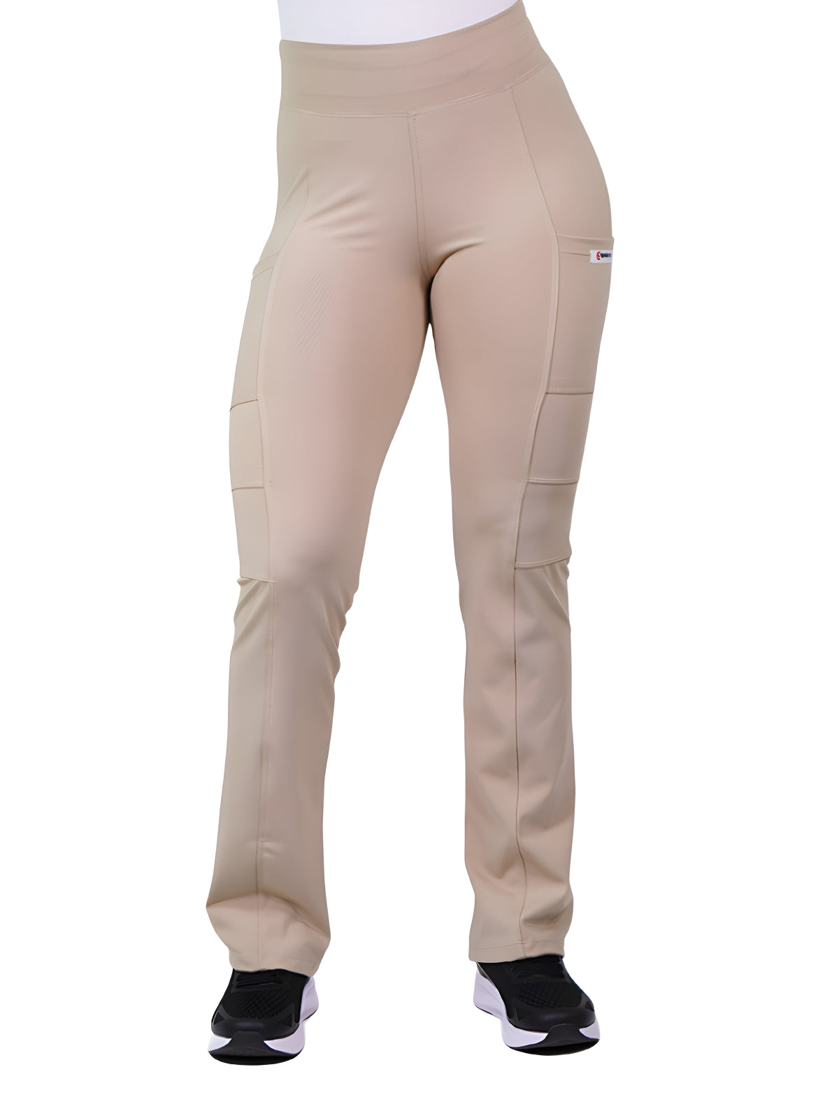 Pantalón clínico Flexxy extra elasticado BEIGE