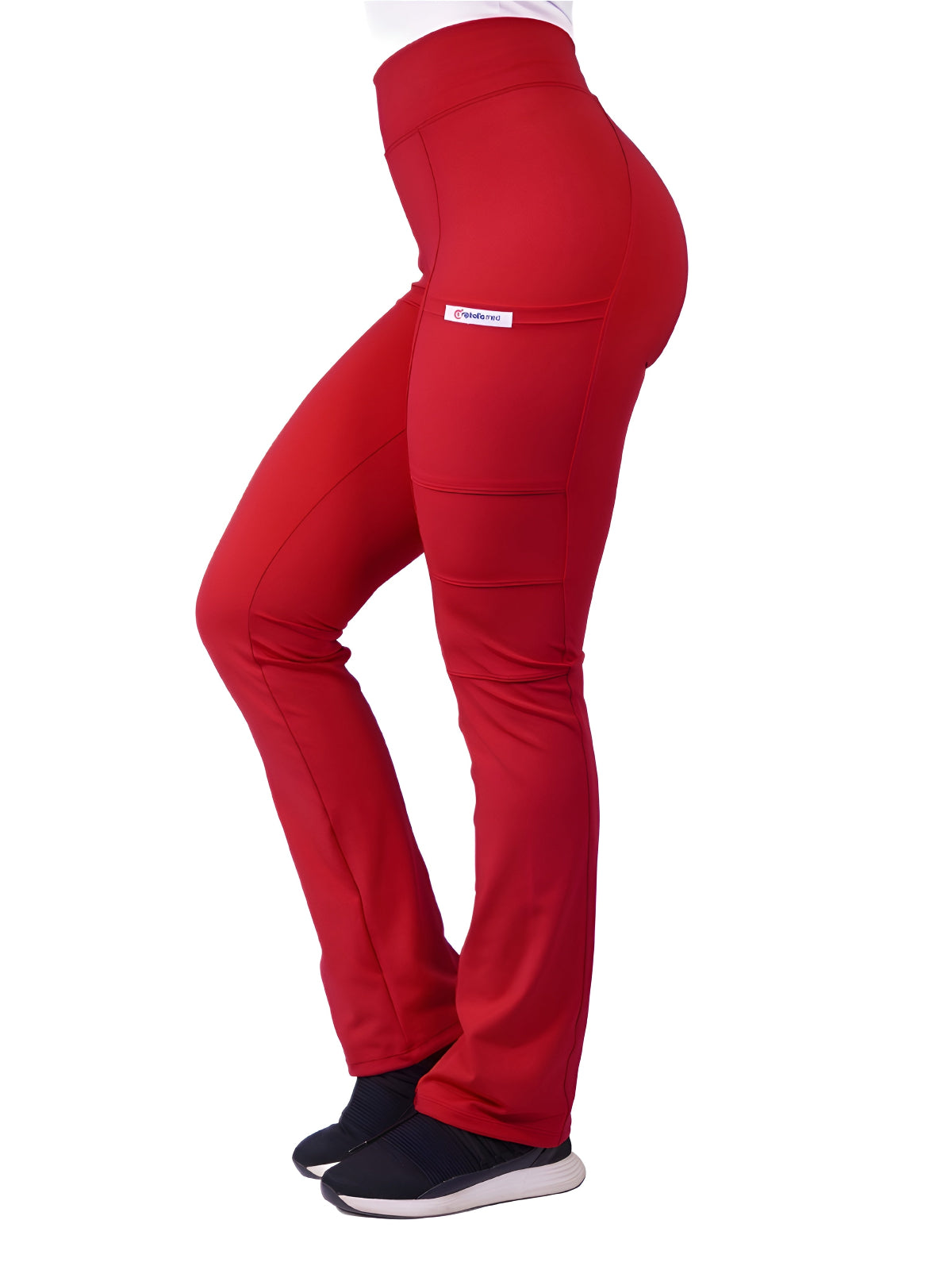 Pantalón clínico Flexxy extra elasticado ROJO