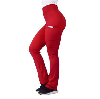 Pantalón Clínico Mujer Flexxy Rojo