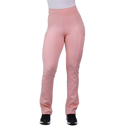 Pantalón Clínico Mujer Flexxy Palo Rosa