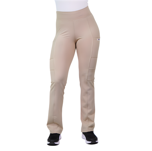 Pantalón Clínico Mujer Flexxy Beige