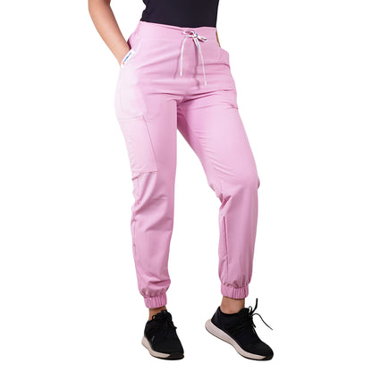 Pantalón Clínico Jogger Antifluidos Rosado