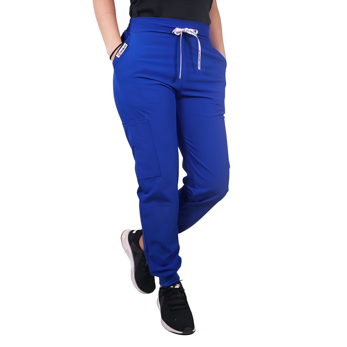 Pantalón Clínico Jogger Antifluidos Azul Rey