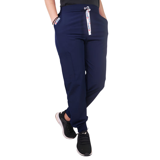 Pantalón Clínico Jogger Antifluidos Azul Marino