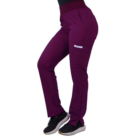 Pantalón PM Antifluidos Mujer Burdeo