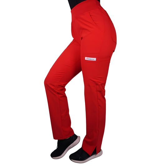 Pantalón PM Antifluidos Mujer Rojo