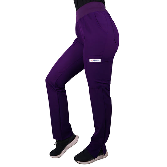 Pantalón PM Antifluidos Mujer Morado Oscuro