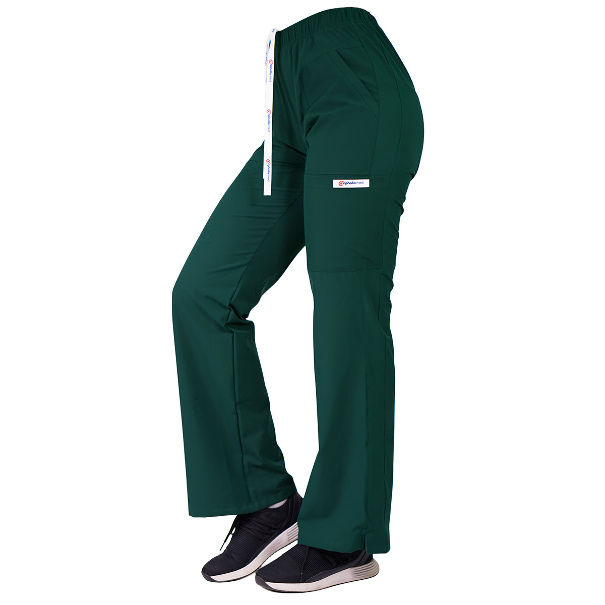 Pantalón Roma Antifluidos Mujer Verde Botella