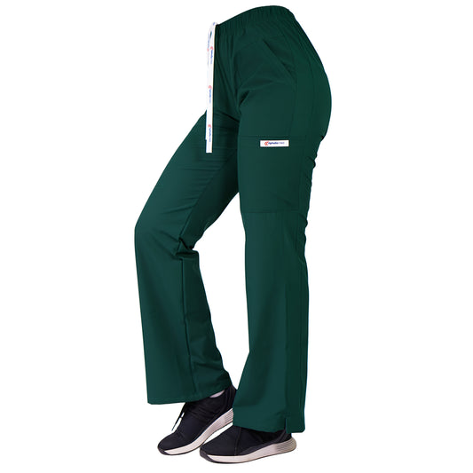 Pantalón Roma Antifluidos Mujer Verde Botella