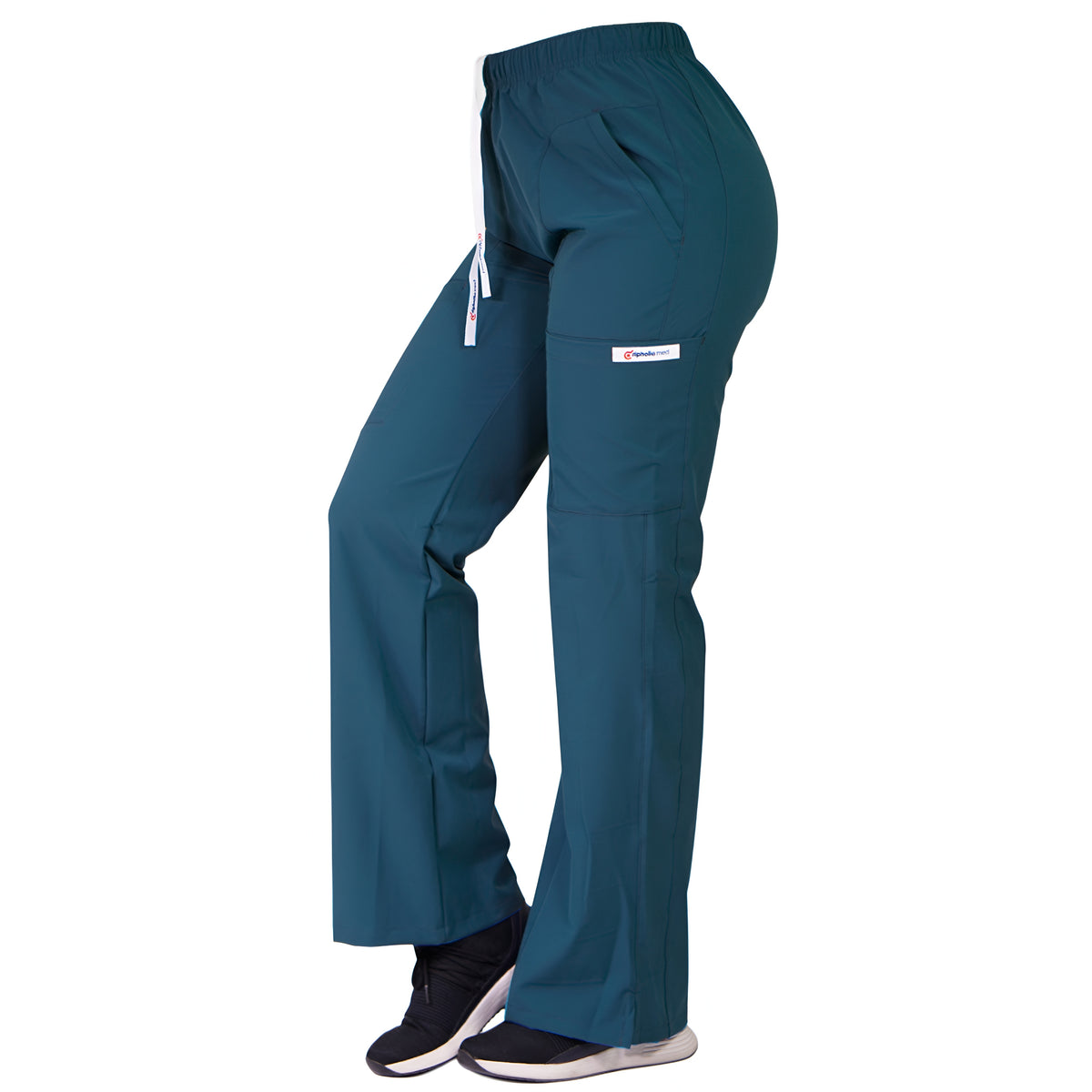 Pantalón Roma Antifluidos Mujer Verde Petróleo