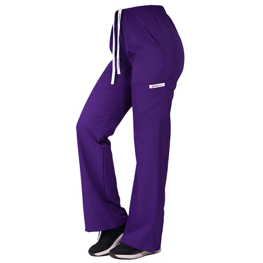 Pantalón Roma Antifluidos Mujer Morado Oscuro