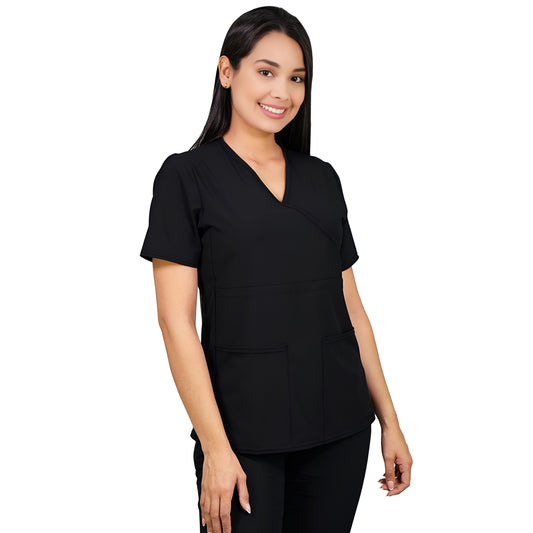 Delantal Mujer Tradicional Antifluidos Negro