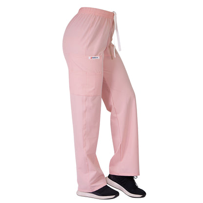 Pantalón Recto Antifluidos Unisex Palo Rosa