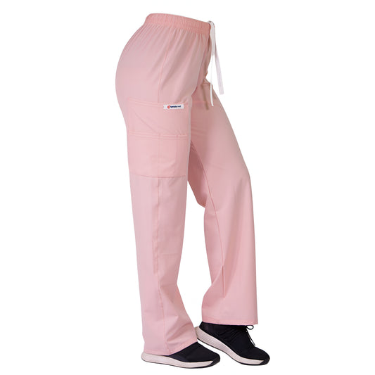 Pantalón Recto Antifluidos Unisex Palo Rosa