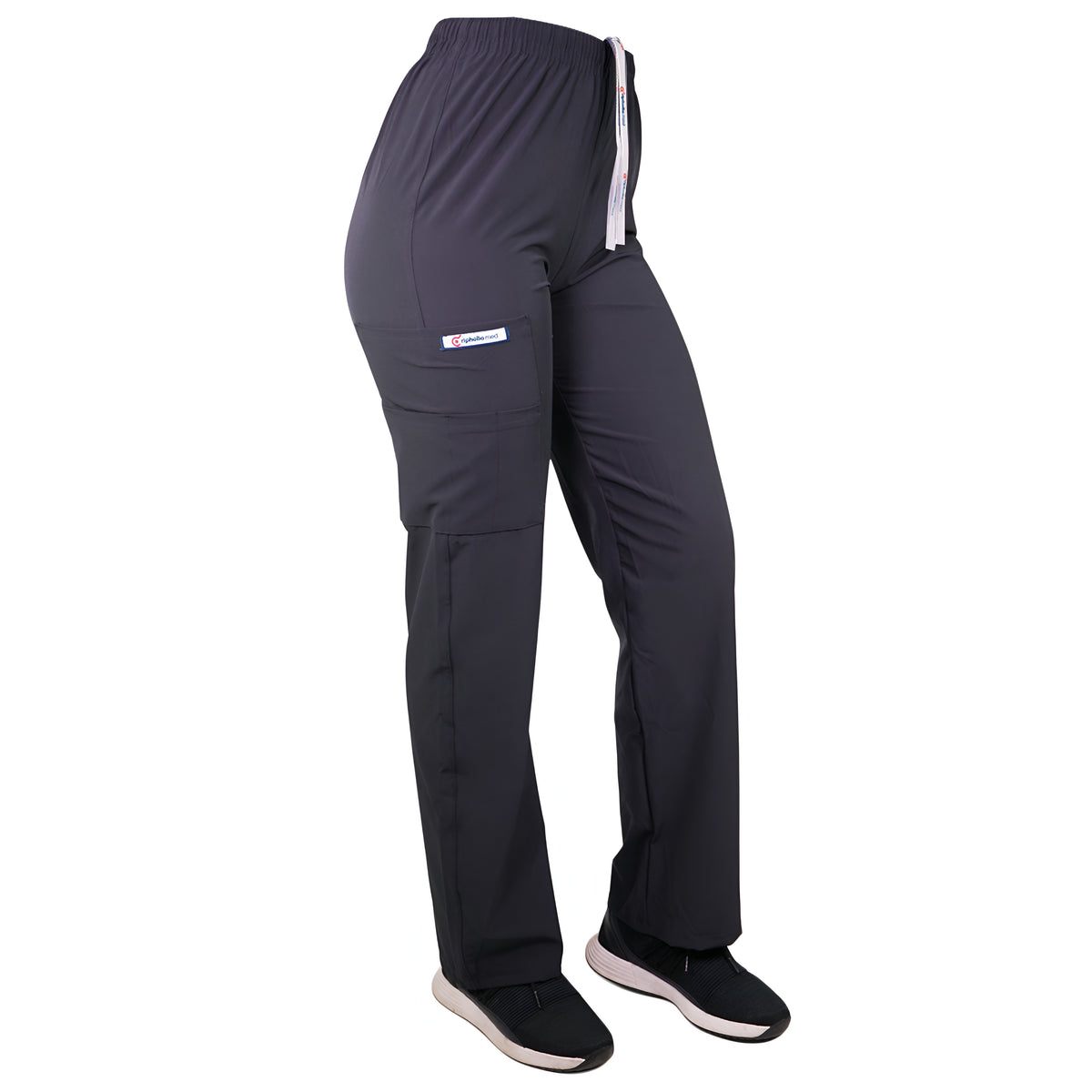 Pantalón Recto Antifluidos Unisex Gris