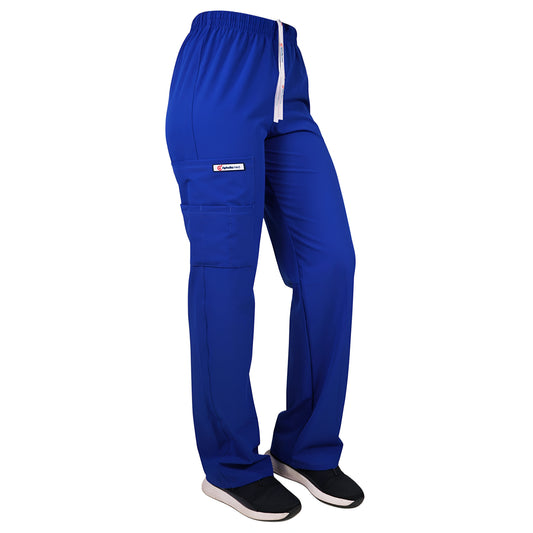 Pantalón Recto Antifluidos Unisex Azul Rey