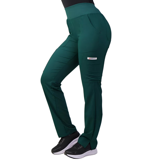 Pantalón PM Antifluidos Mujer Verde Botella