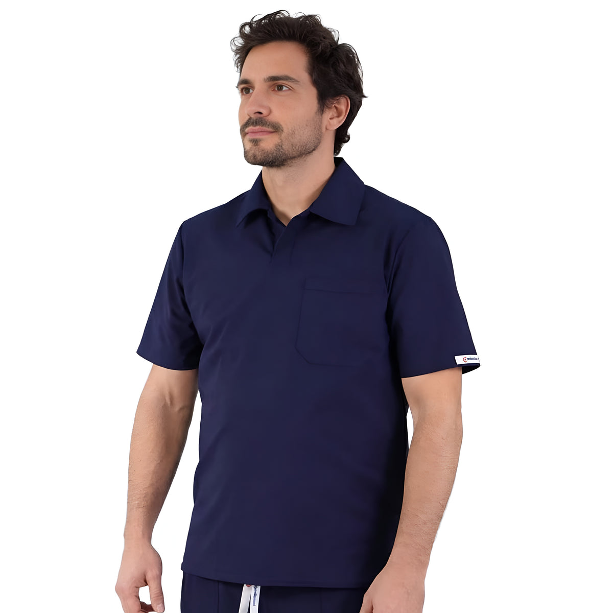 Delantal Amador Hombre Antifluidos Azul Marino
