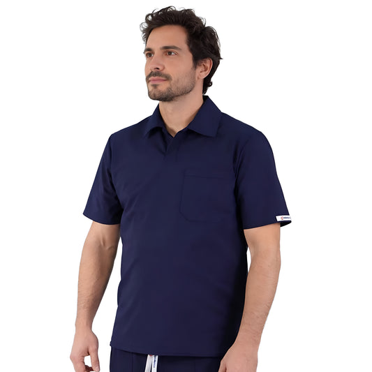 Delantal Amador Hombre Antifluidos Azul Marino