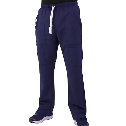 Pantalón Cargo Hombre Antifluidos Azul Marino
