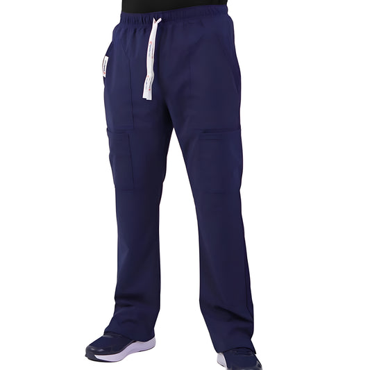 Pantalón Cargo Hombre Antifluidos Azul Marino