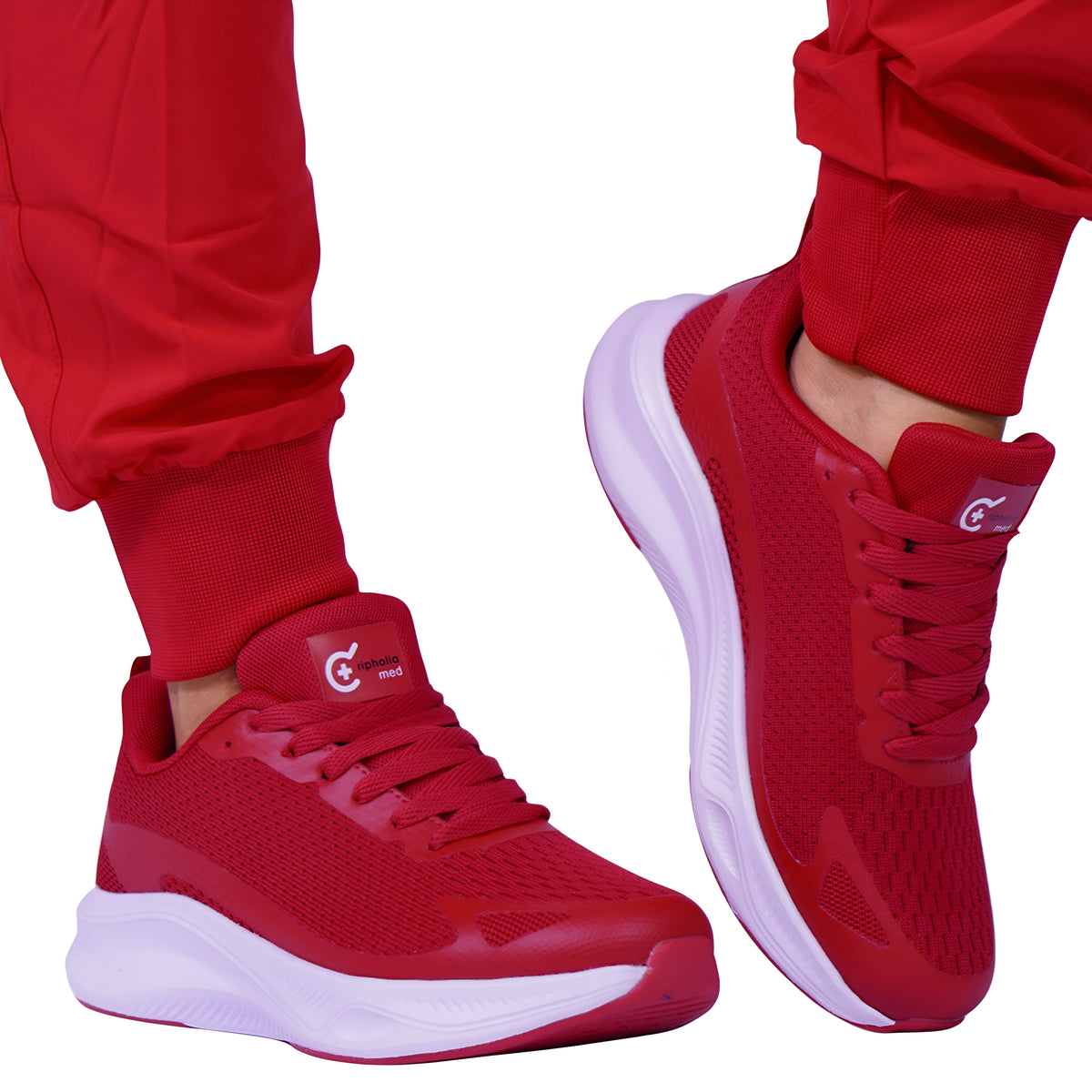 Zapatilla Clínica Roja